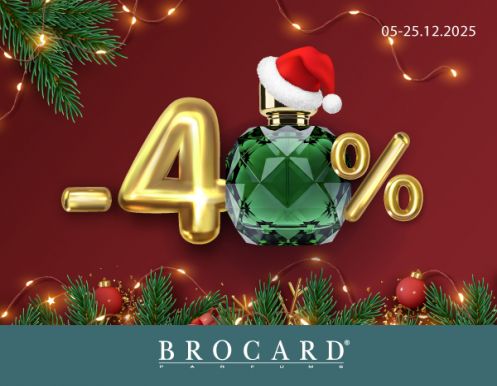 Знижка 40% у BROCARD